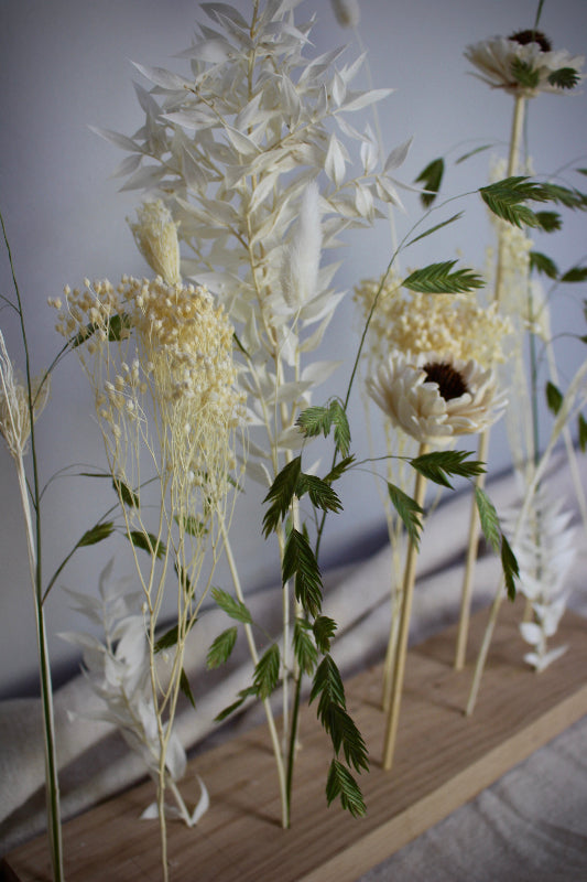 Blütenleiste Pure - DIY Set in Naturfarben