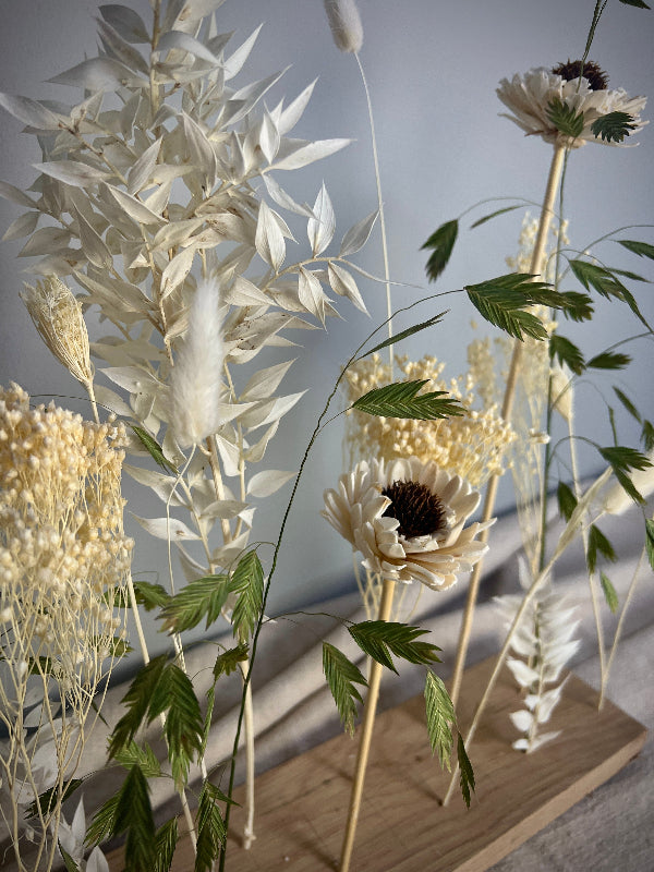 Blütenleiste Pure - DIY Set in Naturfarben
