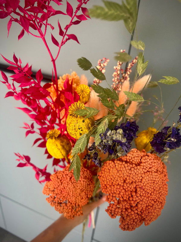 DIY Trockenblumen Set Sommerwiese in Bunt zum selber gestalten