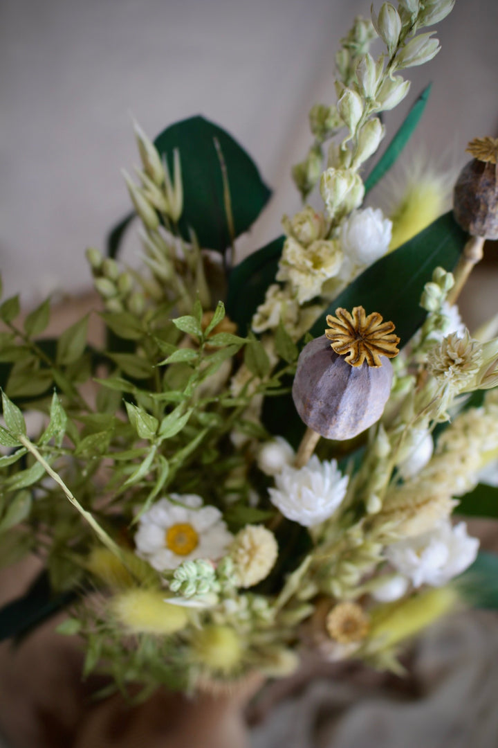 Trockenblumenstrauß Terravelle in Naturtönen