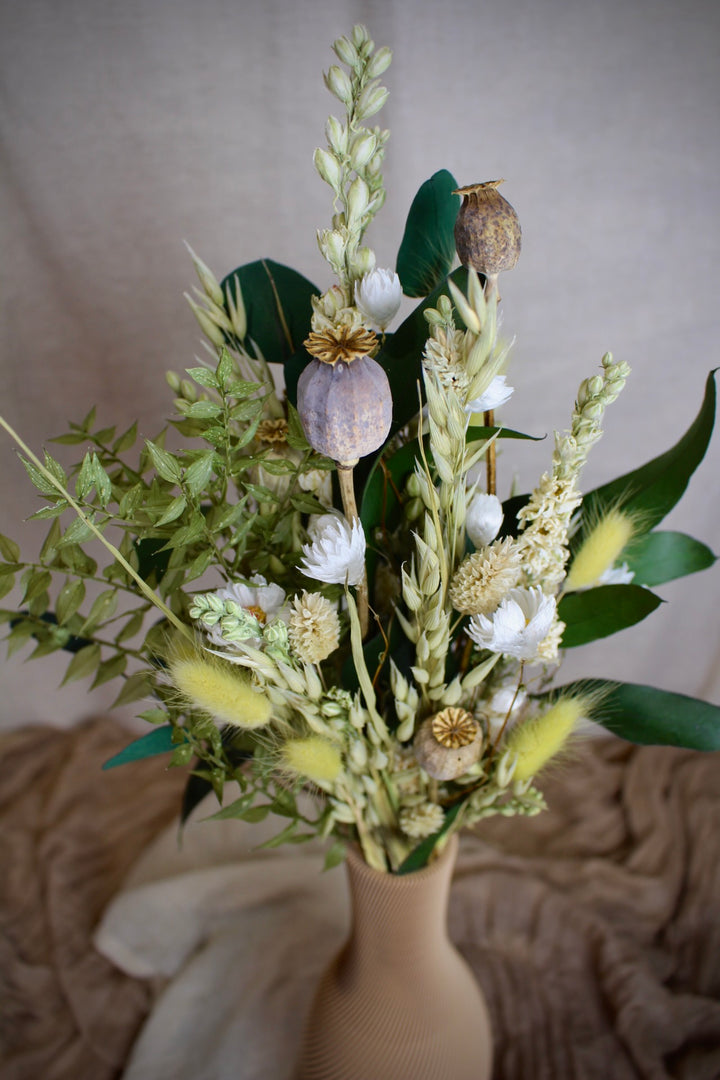 Trockenblumenstrauß Terravelle in Naturtönen