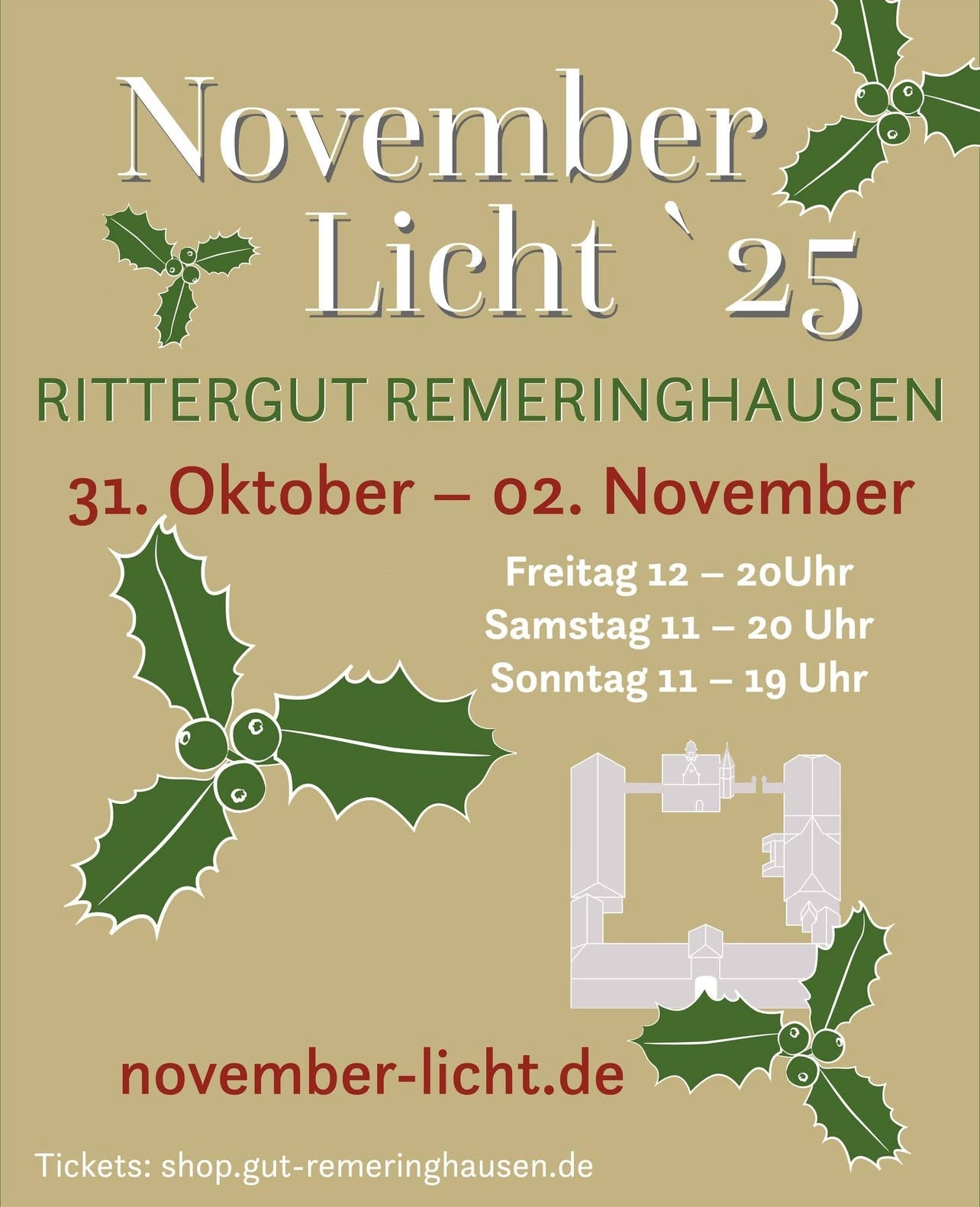 Wir sind dabei – Your Flowers auf dem Novemberlicht-Fest 🌾✨