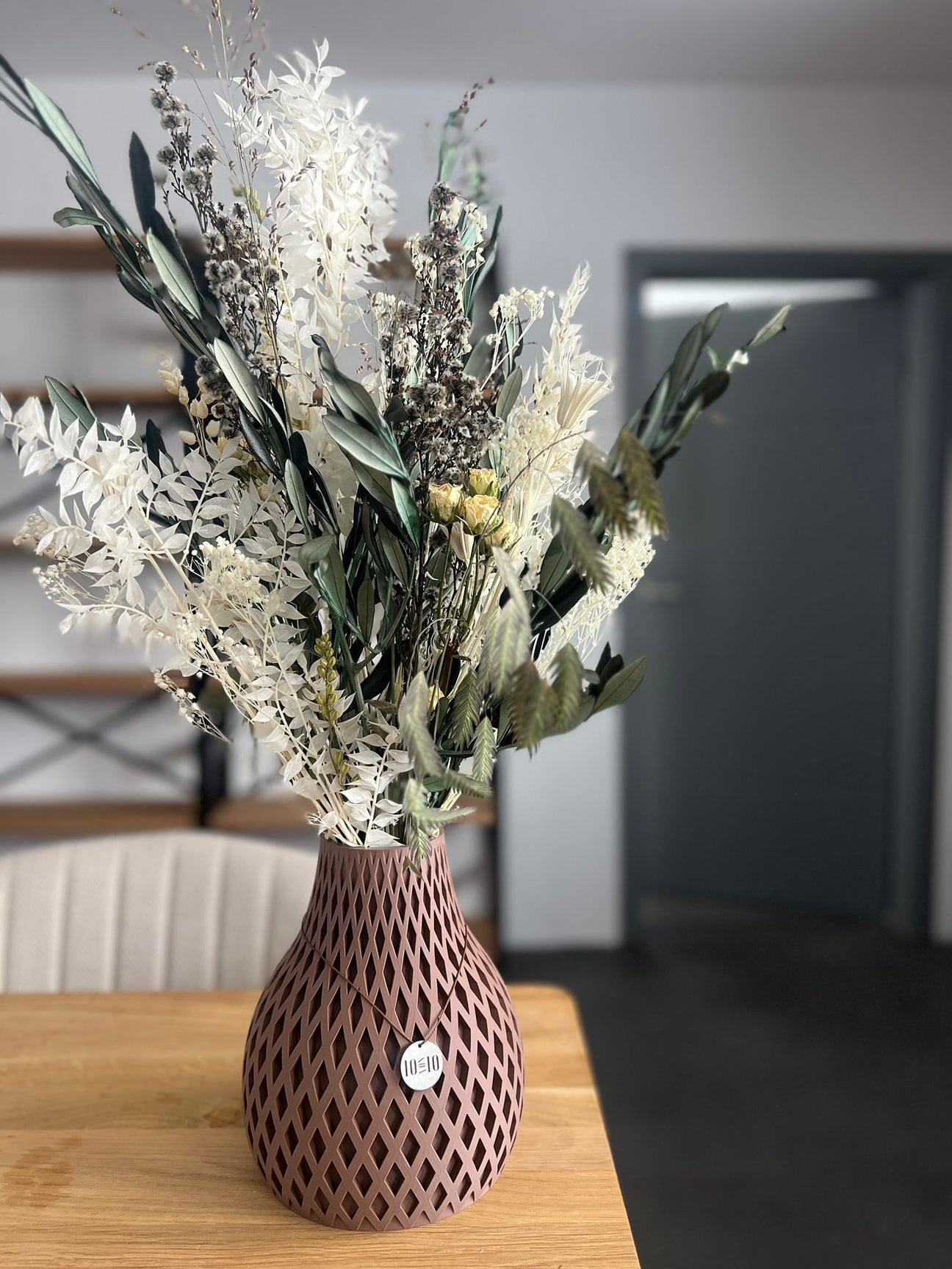 3D-gedruckte Vasen aus PLA – nachhaltig designt für Trockenblumen