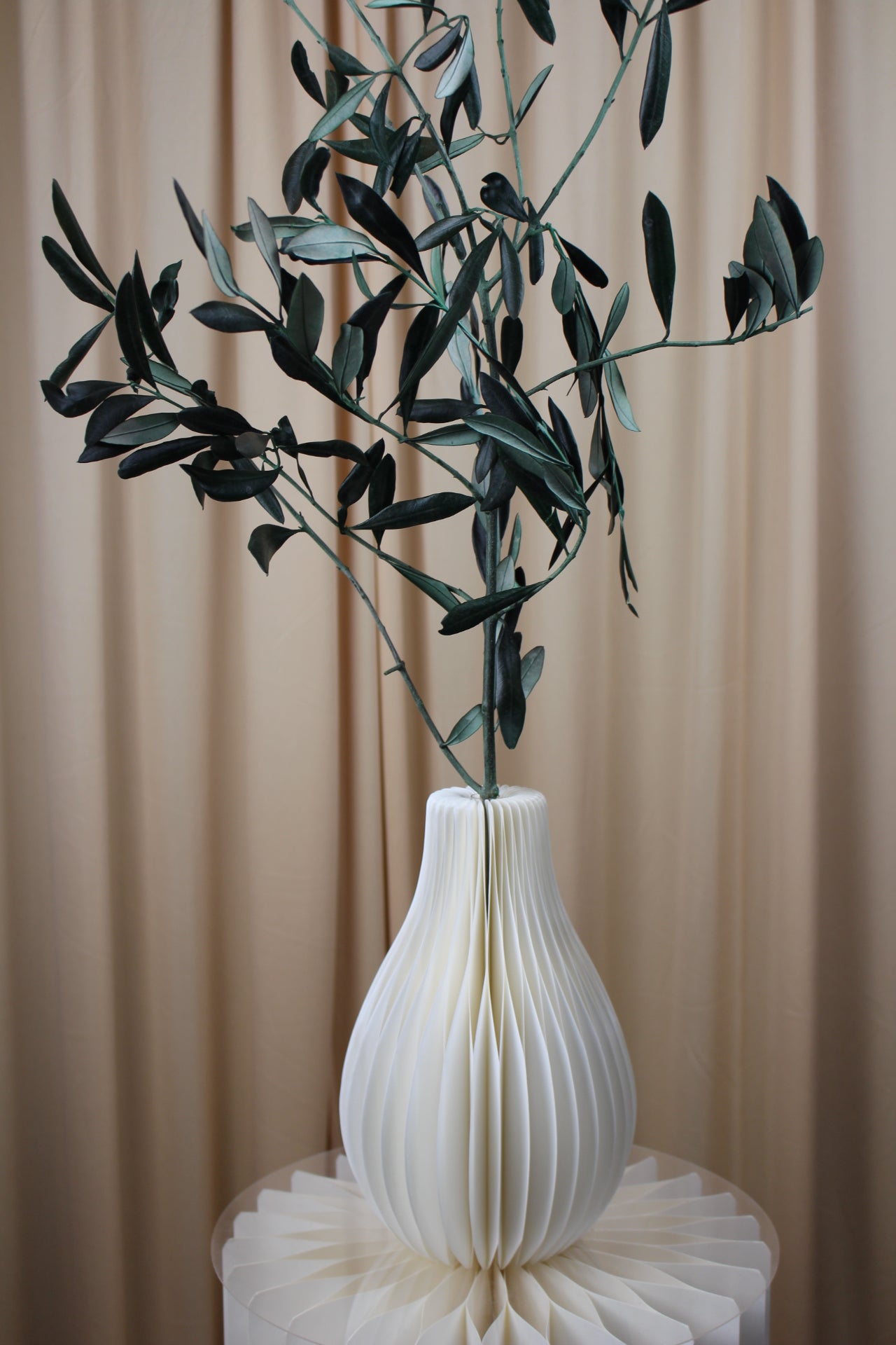 Bloomfold Faltbare Papiervase Beispielgestaltung