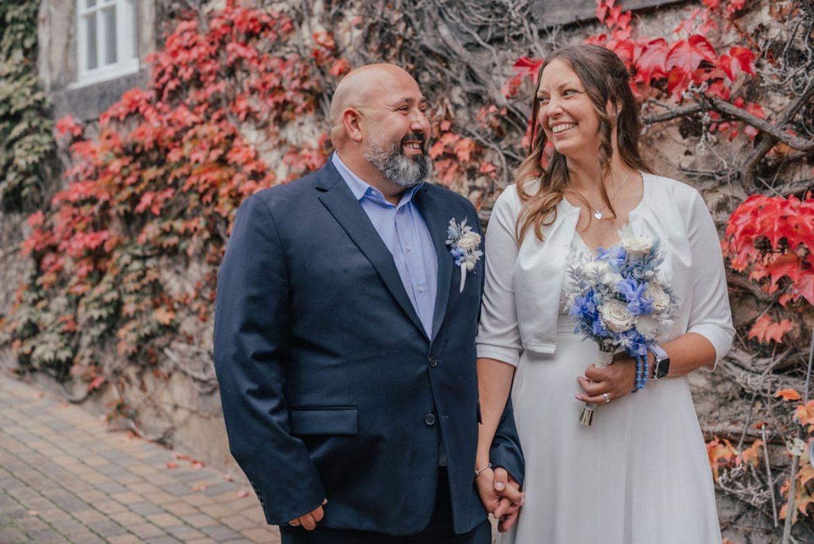 Heiraten mit Trockenblumen