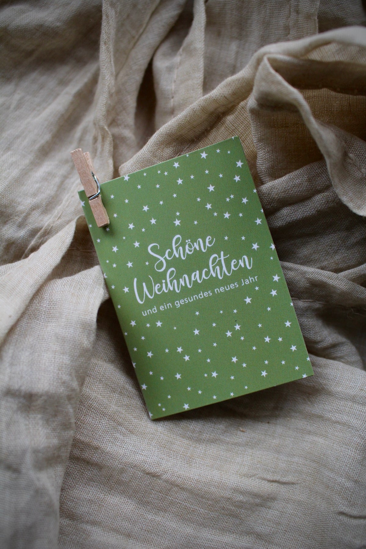 Karte „Schöne Weihnachten“
