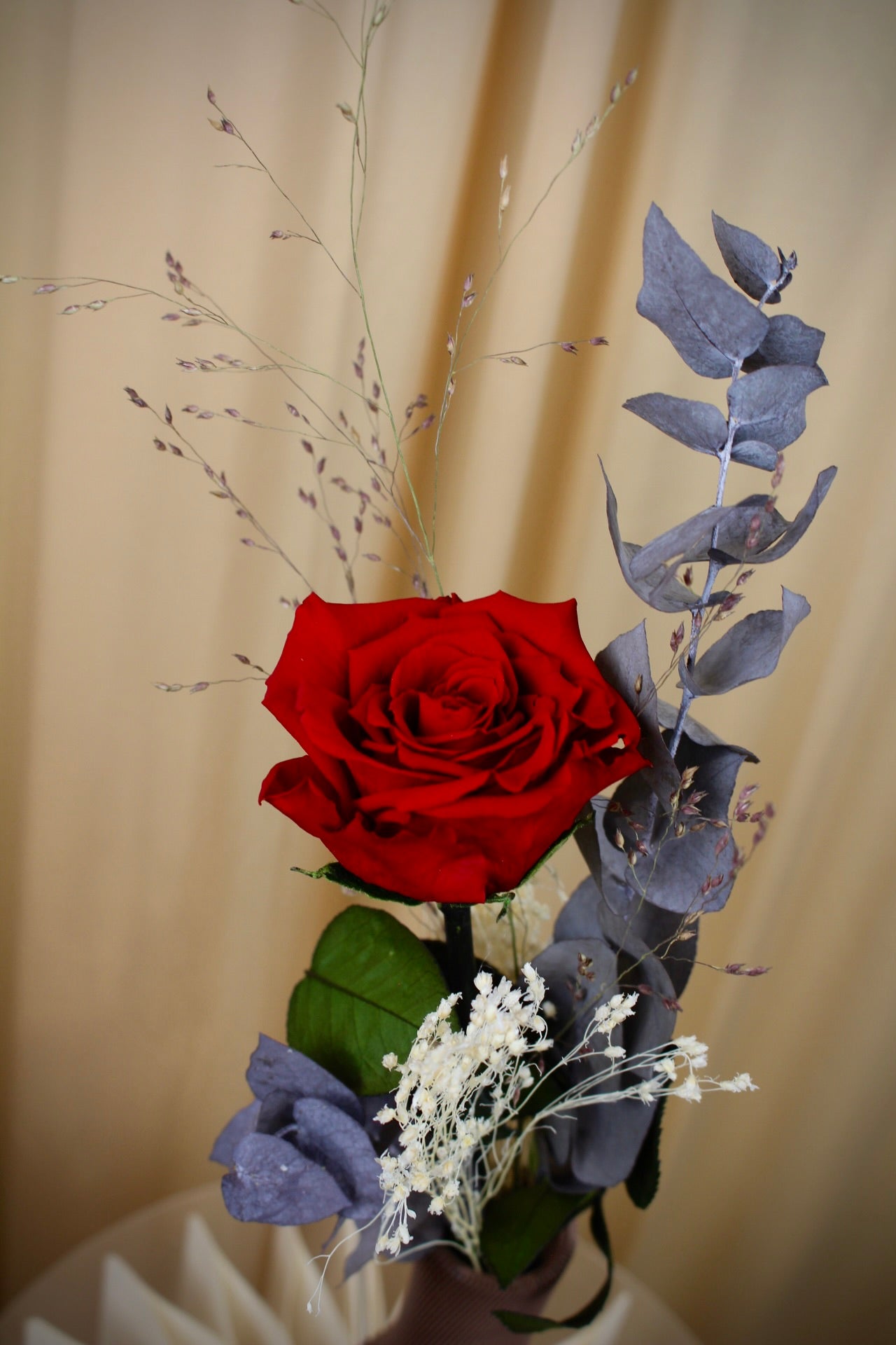 Infinity Rose Rot Nahaufnahme
