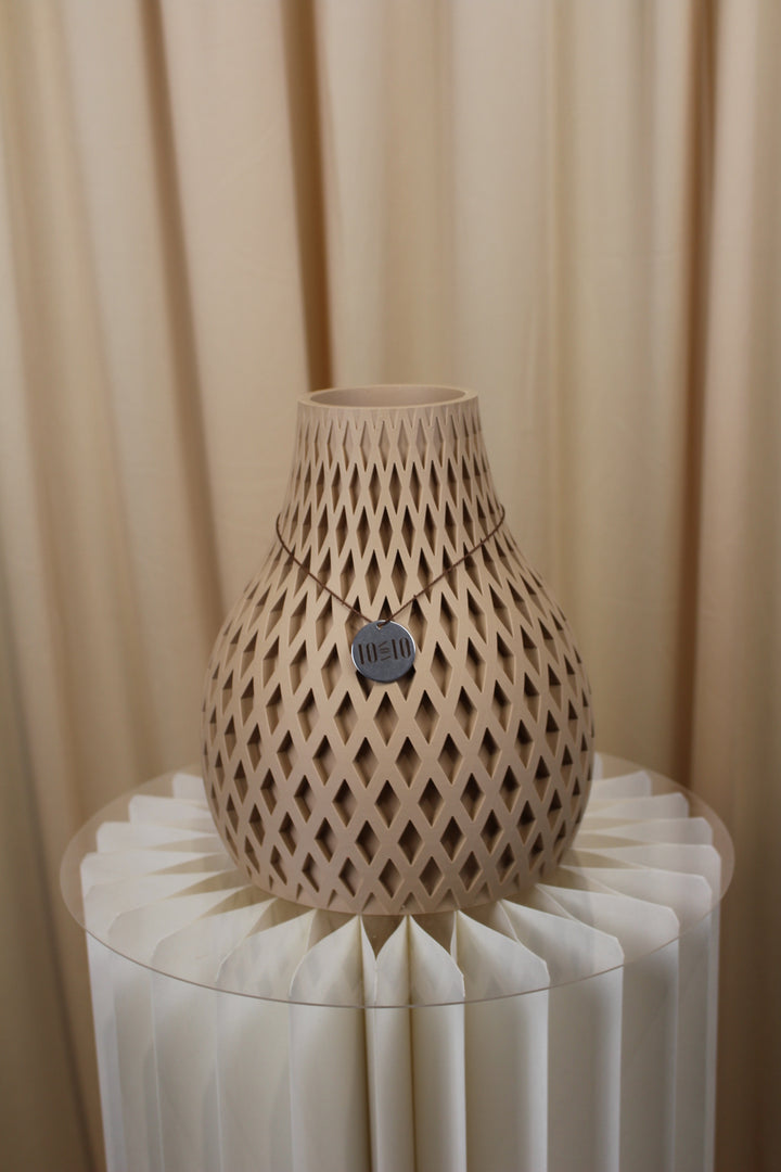 3D Druck Vase Born Beige Groß | Babakin & Mehrens - Zehn von Zehn
