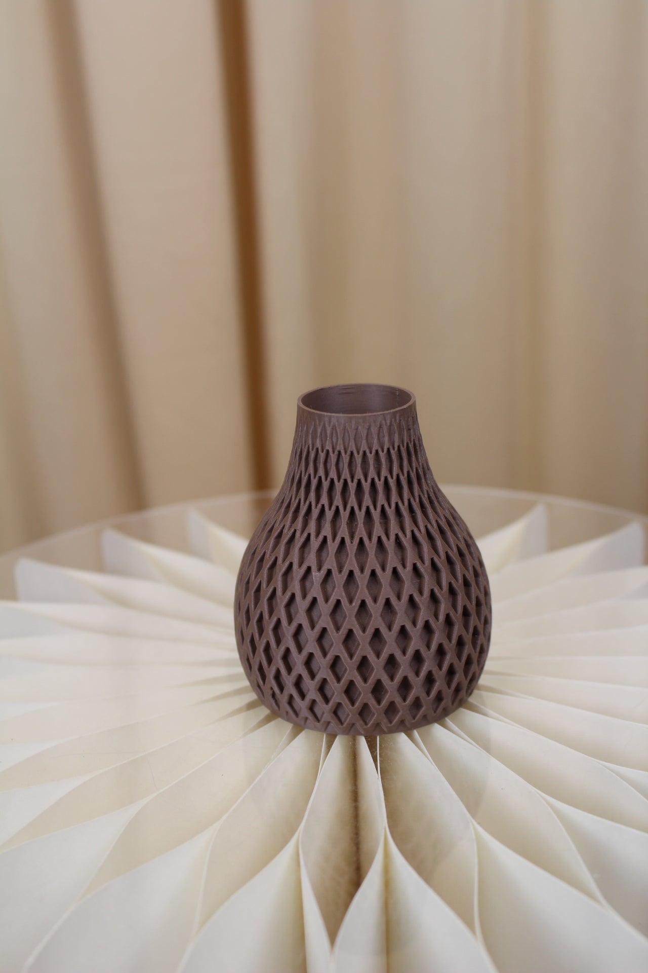 3D Druck Vase Born Braun Klein | Babakin & Mehrens - Zehn von Zehn