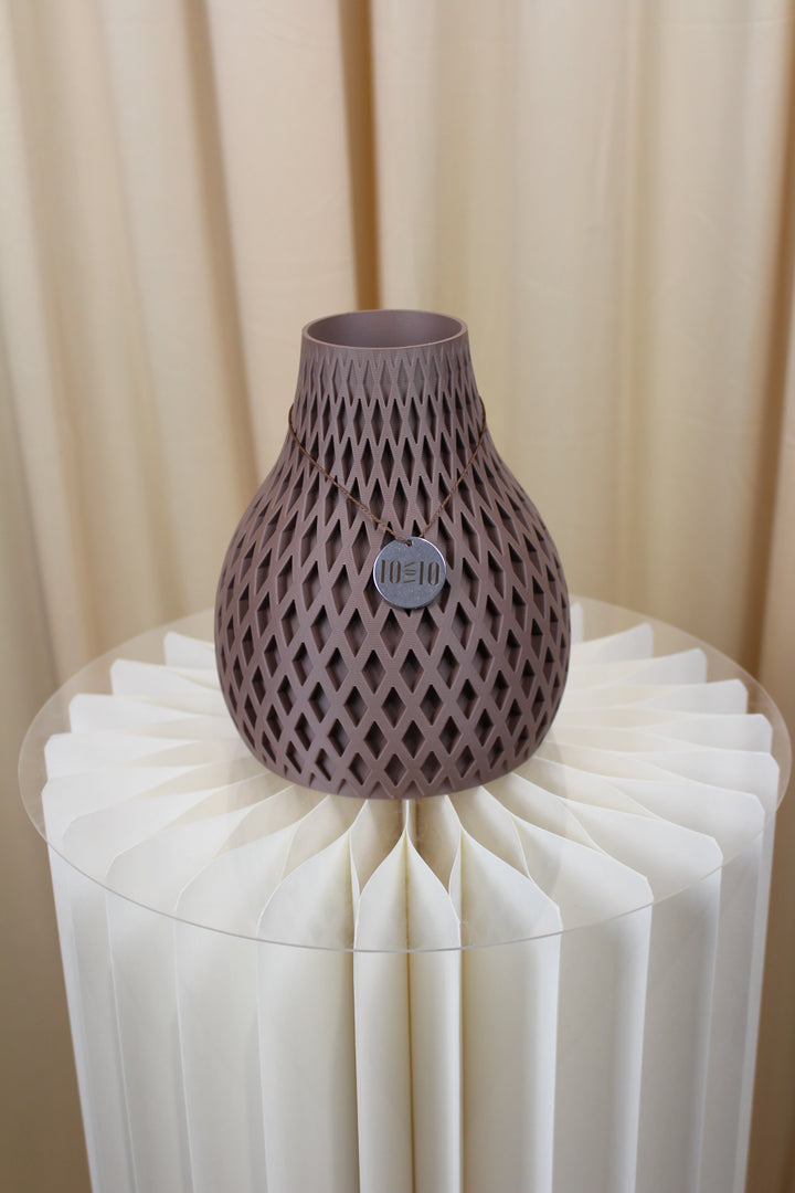 3D Druck Vase Born Braun Mittel | Babakin & Mehrens - Zehn von Zehn