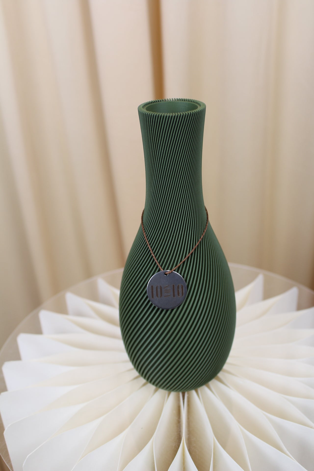 3D Druck Vase Seed Grün Klein | Babakin & Mehrens - Zehn von Zehn