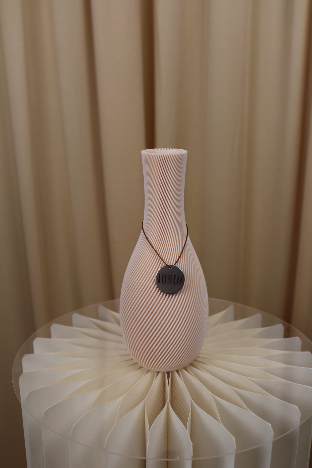 3D Druck Vase Seed Rosa  Gross | Babakin & Mehrens - Zehn von Zehn